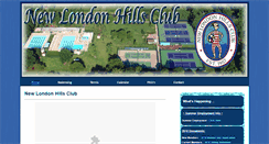 Desktop Screenshot of newlondonhills.com